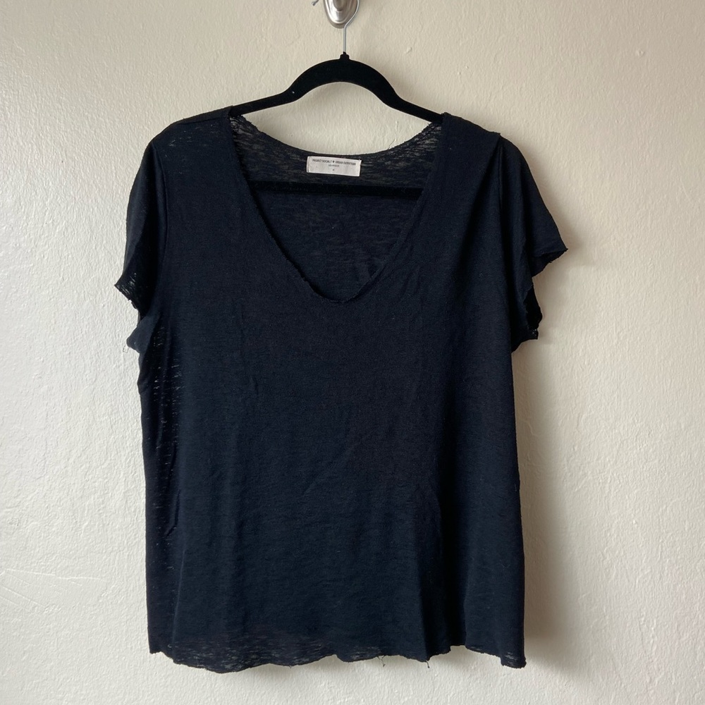 Urban Outfitters Casual Black Top